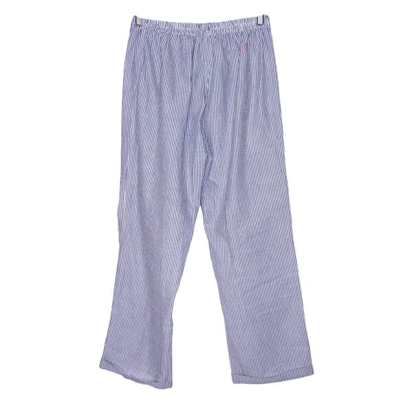 INTIMATELY Free People Pinstripe Gauze Pant Wide-Leg Pant Blue White Women's XS - Picture 2 of 10